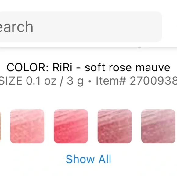 Fenty Beauty Cream Blush in shade Riri - Picture 4 of 7